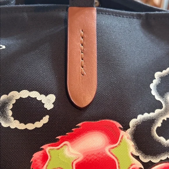 COACH Coachtopia Mushroom Design Tote Bag